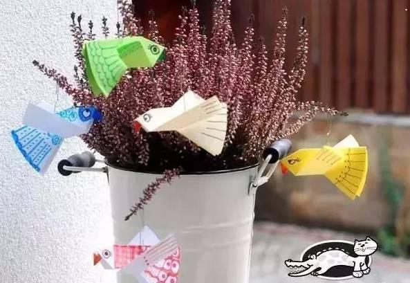 10款幼儿园创意手工制作,美爆了